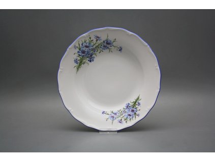 Talíř hluboký 24,5cm Verona Chrpy DAL č. 1