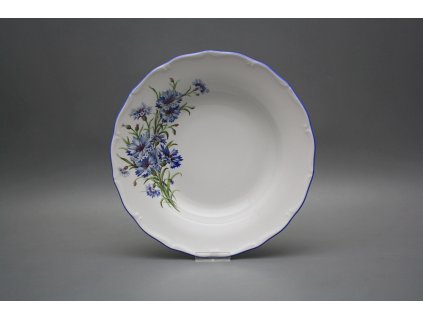 Talíř hluboký 24,5cm Verona Chrpy HAL č. 1