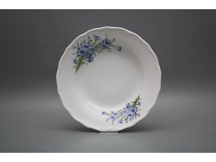 Talíř hluboký 24,5cm Verona Chrpy DBB č. 1