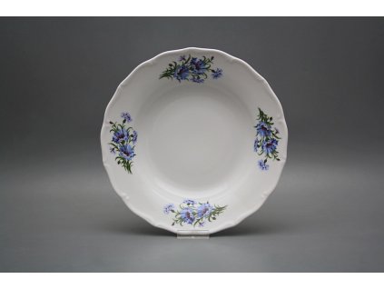 Talíř hluboký 24,5cm Verona Chrpy EBB č. 1