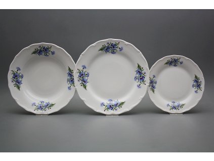 Talířová souprava Verona Chrpy 36dílná EBB č. 1