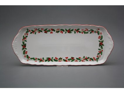 Podnos 37cm Verona  Vánoční Cesmína KCL č. 1