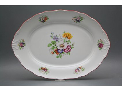 Ovál 40cm Verona Míšeňská kytice FCL č. 1