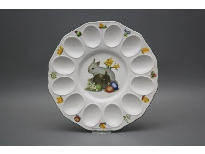 Podnos na vejce 24cm Rokoko Velikonoce bZL č. 1