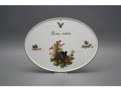 Dveřní štítek velký Kanec ZL č. 1