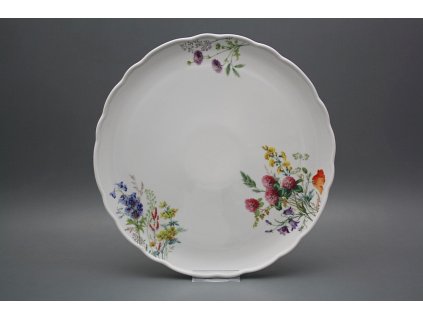 Dortový talíř 31cm Rokoko Kvetoucí louka CBB č. 1