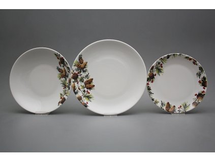 Talířová souprava Coup Pine Cones 18dílná BB č. 1