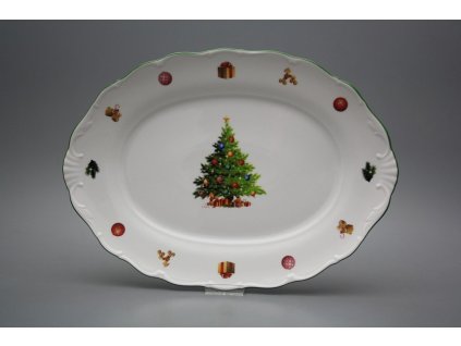 Ovál 32cm Verona Christmas Tree JZL č. 1