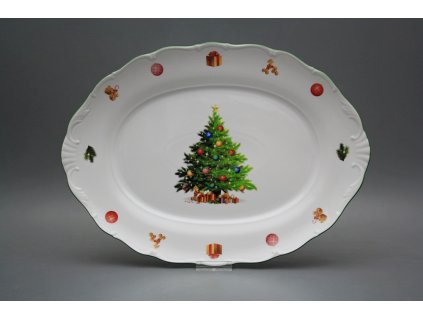 Ovál 36cm Verona Christmas Tree JZL č. 1