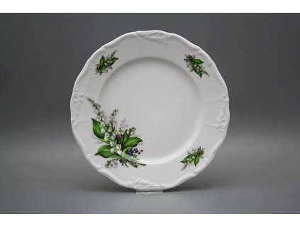 Talíř mělký 25cm Marie Louise Konvalinky EBB č. 1