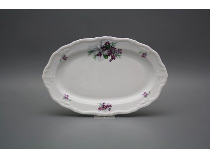 Miska přílohová 24cm Marie Louise Viola s mašlí KBB č. 1