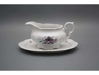 Omáčník 0,4l Marie Louise Viola s mašlí BB č. 1