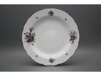 Mísa kulatá mělká 31cm Verona Viola s mašlí KFL č. 1