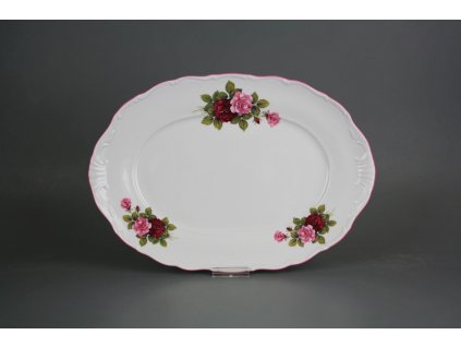 Ovál 32cm Verona Růže Elizabeth CRL č. 1