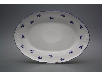 Ovál 36cm Verona Modré růže AML č. 1