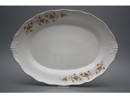 Ovál 40cm Verona Čajové růžičky DHL č. 1