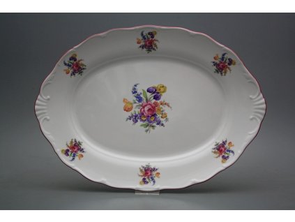 Ovál 40cm Verona Kytice s kosatcem FRL č. 1