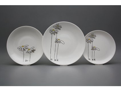 Talířová souprava Coup Kopretiny 12dílná BB č. 1