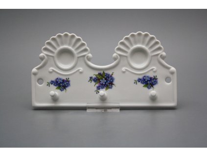 Kuchyňský věšák s dírkami Pomněnky BB č. 1