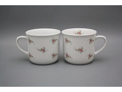 Hrnek Vařák 0,65l Růžičky růžové BB č. 1