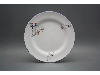 Talíř mělký 25cm Ofélie Husy CML č. 1