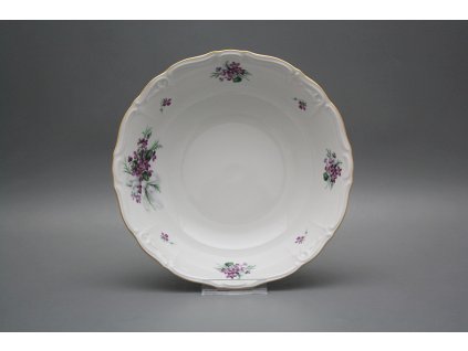 Mísa hluboká 23cm Marie Louise Viola s mašlí KGL č. 1