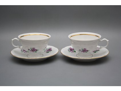 Čajové šapo 0,16l Marie Louise Viola s mašlí GL č. 1