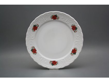 Talíř mělký 26cm Opera Winter Bouquet ABB č. 1