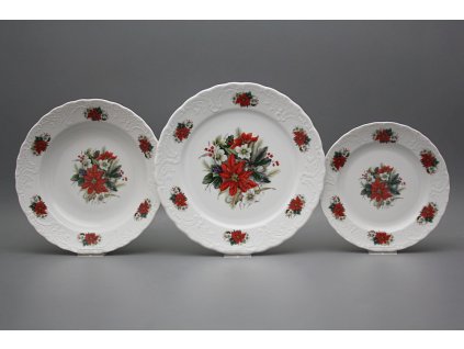 Talířová souprava Opera Winter Bouquet 24dílná FBB č. 1
