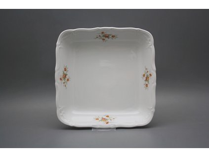 Mísa čtyřhranná 25cm Marie Louise Čajové růžičky EBB č. 1