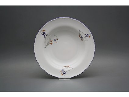 Talíř hluboký 23cm Ofélie Husy CML č. 1