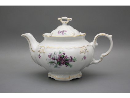 Čajová konvice 1,6l Marie Louise Viola s mašlí GL LUX č. 1