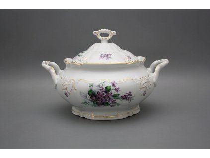 Mísa polévková 2,8l Marie Louise Viola s mašlí GL LUX č. 1