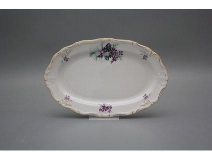 Miska přílohová 24cm Marie Louise Viola s mašlí KGL LUX č. 1