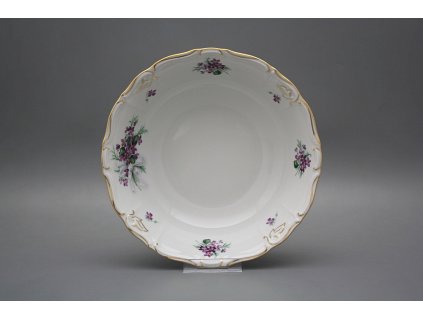 Mísa hluboká 23cm Marie Louise Viola s mašlí KGL LUX č. 1