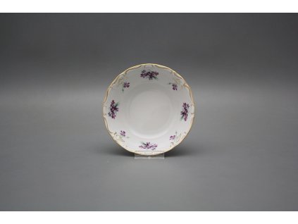 Miska kompotová 13cm Marie Louise Viola s mašlí KGL LUX č. 1