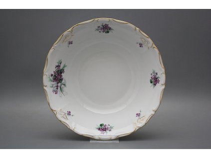 Mísa hluboká 25cm Marie Louise Viola s mašlí KGL LUX č. 1