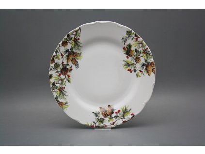 Talíř mělký 28cm Verona Pine Cones CBB č. 1