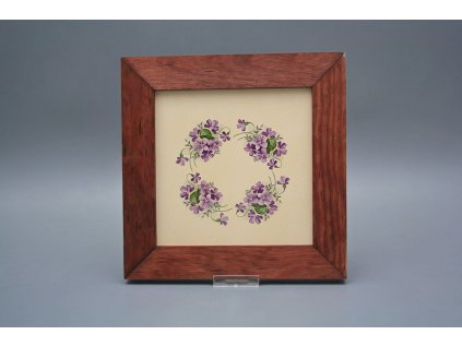 Obrázek 20x20cm Fialky eMHB č. 1