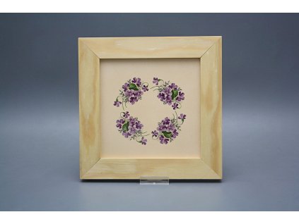 Obrázek 20x20cm Fialky ePBB č. 1