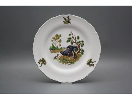 Talíř mělký 25cm Ofélie Tetřívek GZL č. 1