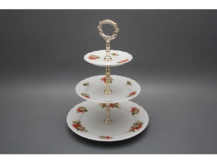 Etažér třípatrový Opera Vánoční hvězda ABB č. 1