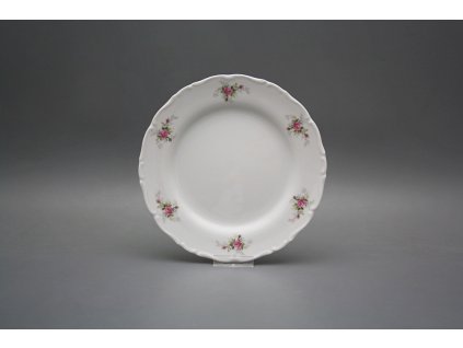 Talíř dezertní 19cm Ofélie Růžičky růžové ABB č. 1