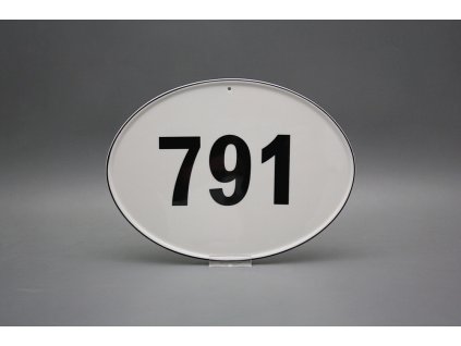 Dveřní štítek velký Číslo popisné BL č. 1