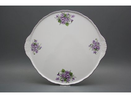 Dortový talíř 30,5cm Verona Fialky EFL č. 1