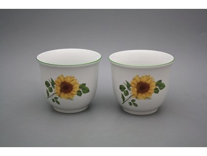 Květináč 13cm bez uch malý Slunečnice ZL č. 1
