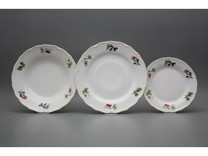 Talířová souprava Verona Lesní plody 12dílná AGL č. 1