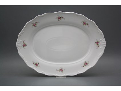 Ovál 36cm Verona Růžičky růžové ABB č. 1