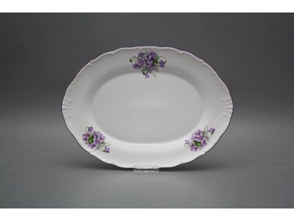 Ovál 28cm Verona Fialky CFL č. 1