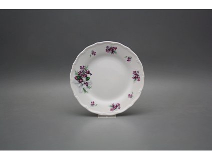 Talíř dezertní 17cm Verona Viola s mašlí KBB č. 1